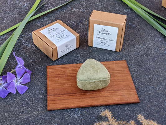 Șampon solid Pure Juniper - Herbal - par normal - Ingrijire par