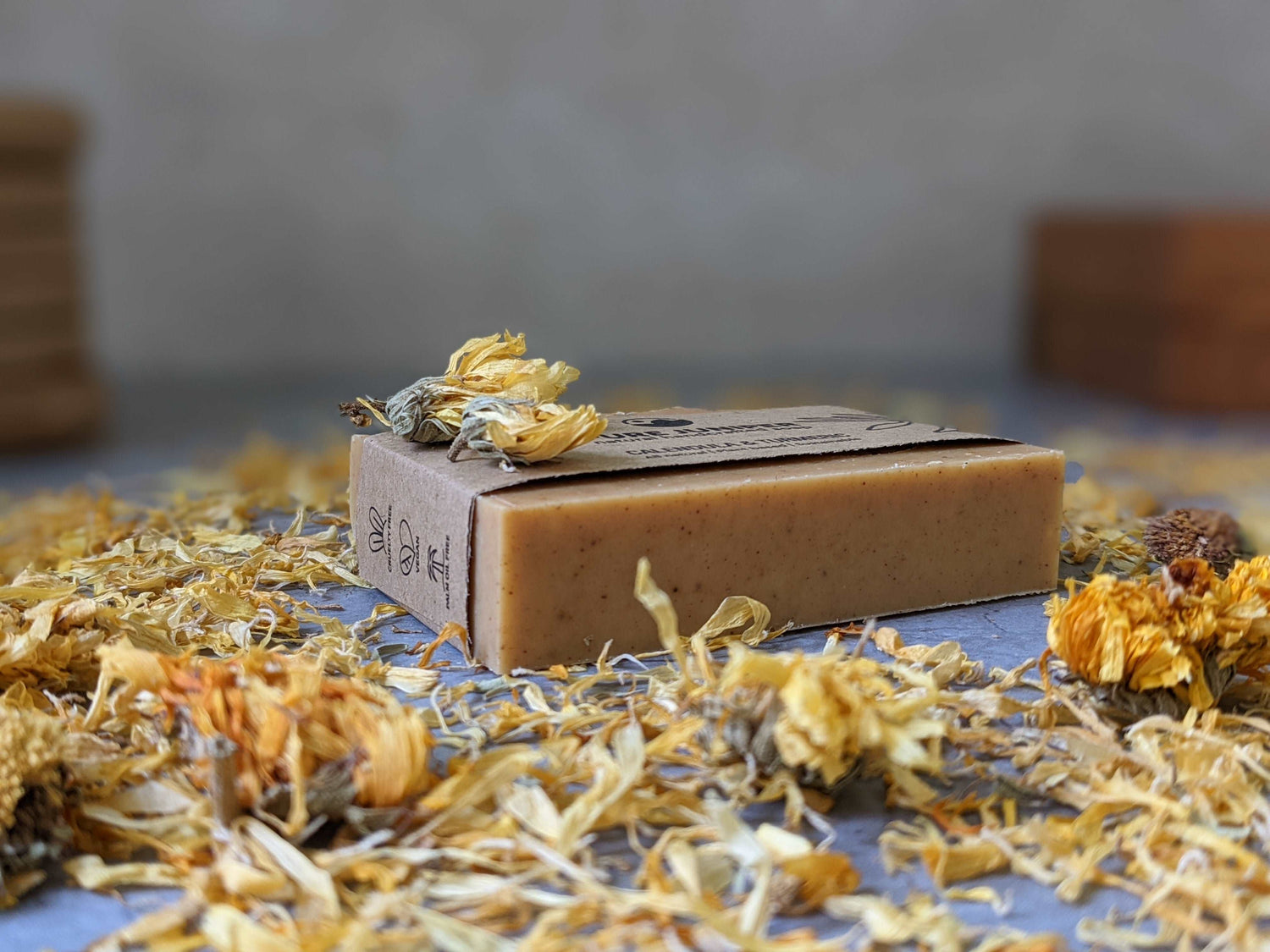 Premium soap by Pure Juniper, Piele sensibila, Sapun Galbenele, Sapun pentru copii