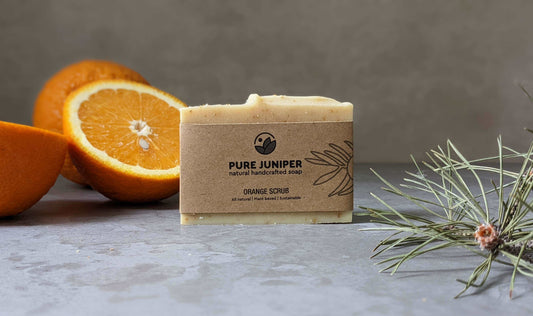 Pure Juniper - sapunuri premium naturale - Orange Scrub