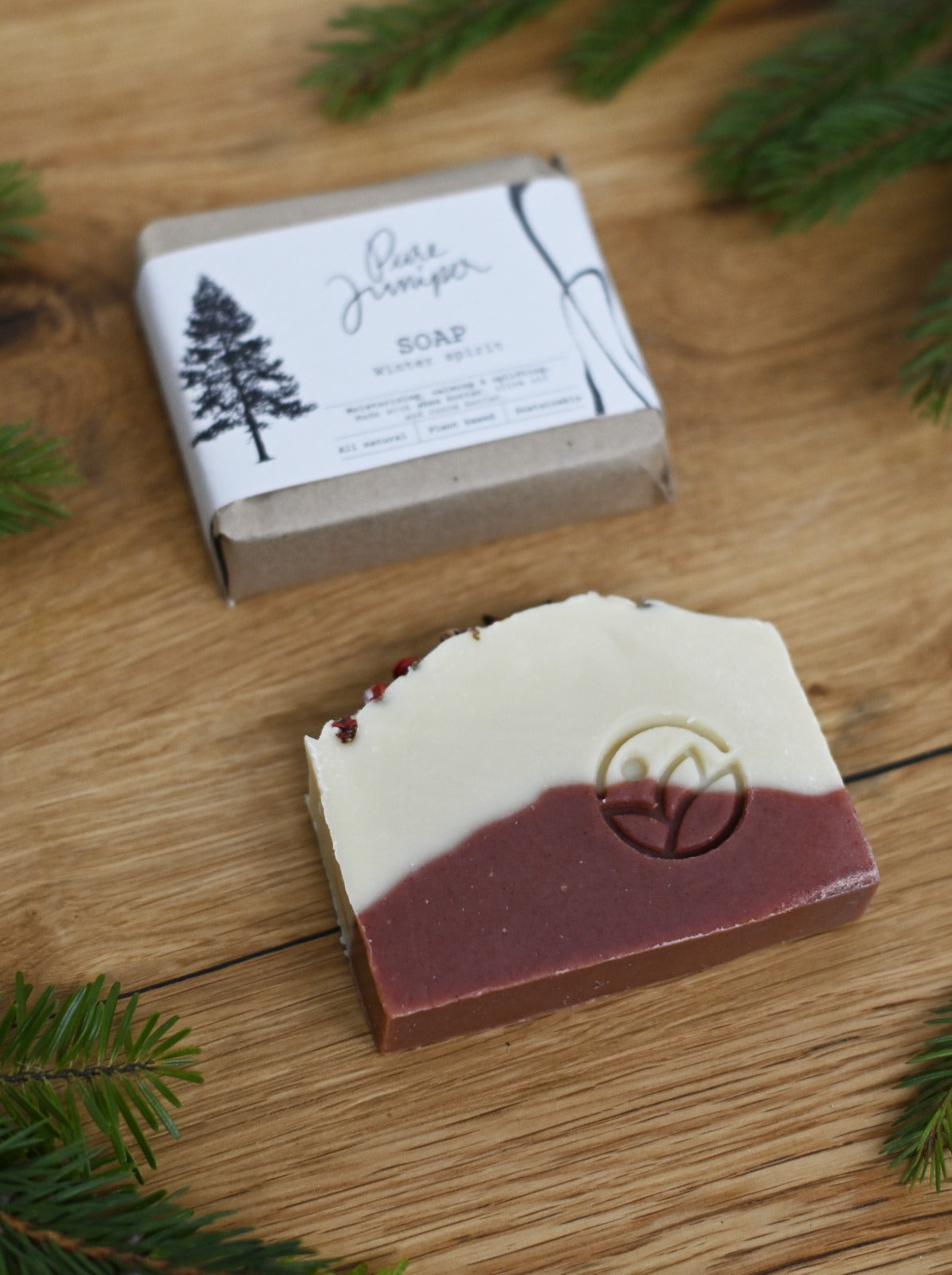 Sapun natural Pure Juniper - hidratant, piele sensibile